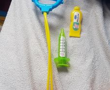 Peppa pig doctor set barely used