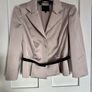 Coast mother of the bride groom champagne satin skirt suit UK12 Image 2
