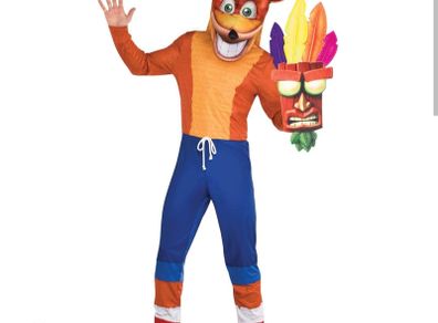 Crash bandicoot adult costume