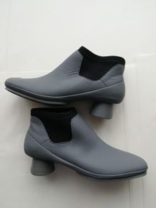 Camper real leather grey boots, size 4.5 UK (37)