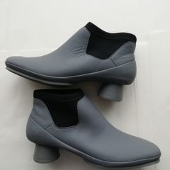 Camper real leather grey boots, size 4.5 UK (37)