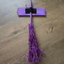 Halloween sign witch broom Image 2