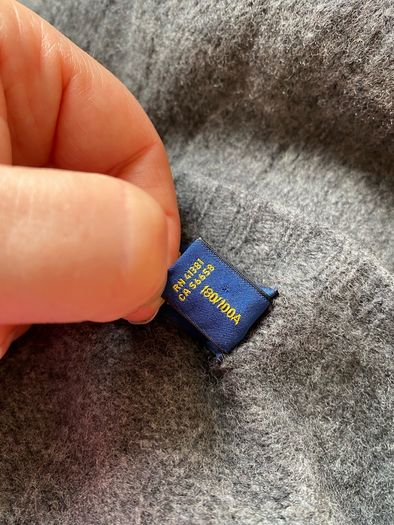 Polo Ralph Lauren knitted wool and cashmere jumper