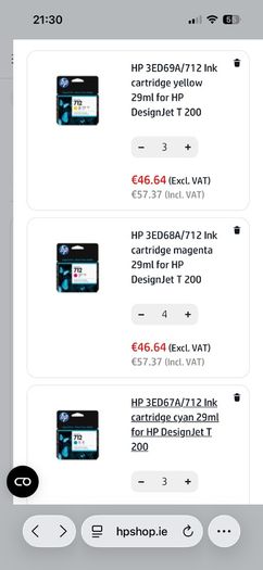 HP Plotter Designjet T630 "As New" Great Deal