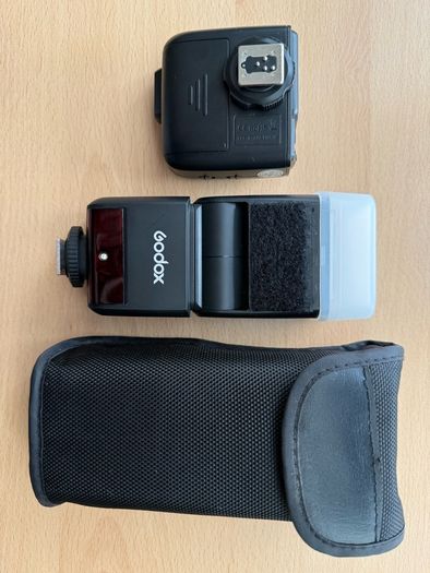 Godox TT350F Flash + X1T-F Wireless Trigger for Fujifilm