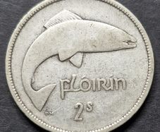 Ireland 1939 Silver Florin