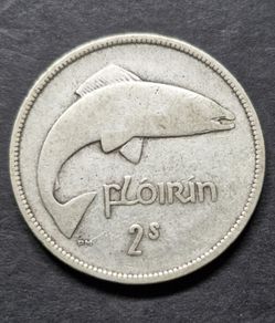 Ireland 1939 Silver Florin