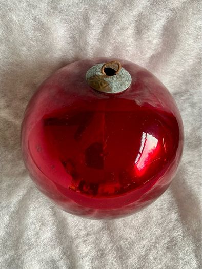 Antique Christmas German Kugel ball