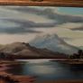 Large Original Oil Painting by Wendy Reeves (b. 1944) - Scottish Highland Landscape Image 3