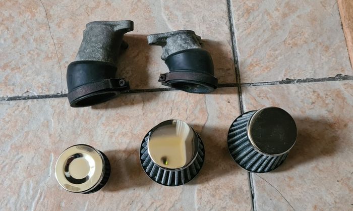 CX500 OEM Intake manifolds and pods