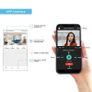 Smart Home Office Business Peephole Doorbell Camera Wifi 4.3 Inch Video Door Bell Intercom With 720P 140 Camera Night PIR Tuya APP Image 4