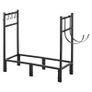 Firewood Rack 250kg with Log Carrier Bag Image 9