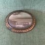 antique brooch framed photo cork Image 3