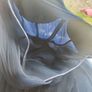 Navy long dress size M-L TS couture atelier designer special occasion  dress Image 8