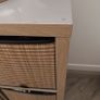 Ikea Kallax Unit, includes metal base frame and 4 bamboo inserts. Image 4