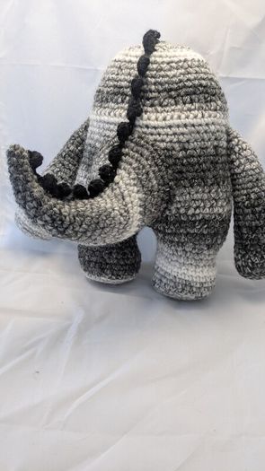 handmade crochet monster large