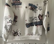 Girls hoodie, 8 to 9