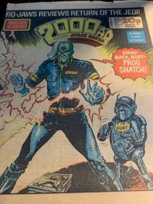 2000 AD Featuring Judge Dredd Prog 205, 325, 267 - IPC Magazines