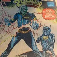2000 AD Featuring Judge Dredd Prog 205, 325, 267 - IPC Magazines