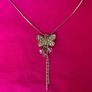 Vintage Butterfly Pendant Image 4