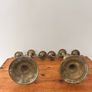 Vintage Pair of Brass 3-arm Candelabras Image 7