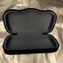 Gucci genuine Glasses Sunglasses Case Hard Shell Blue Velvet Image 3