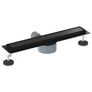 Shower Drain 2-in-1 with 360 Siphon Black 60 cm Image 5