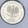 Silver 100 Zloty 1977.   Krakow Castle.post Included Image 6