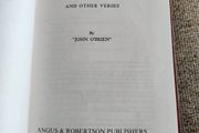 Around the Boree Log and other verses by John O Brien Australian Poet 1983 edition hardback in good condition with signs of wear on the cover see photos FREE STANDARD POSTAGE INCLUDED