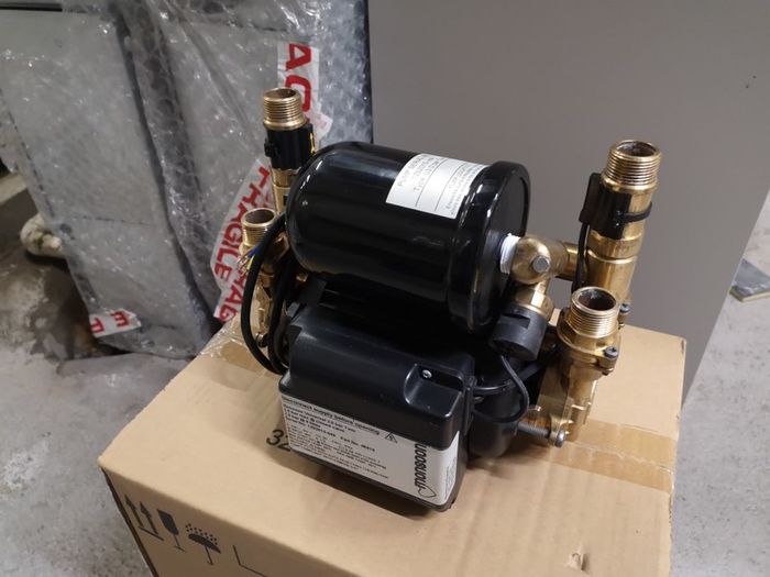 shower pump, Stuart Turner monsoon negative and positive head pumps