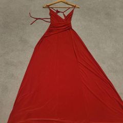 Red evening dress size 10