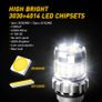 W16W T15 LED T16 Bulb Canbus Error Free Backup Reverse Led 921 912 LED Bulbs Car Lights Brake Lamp Stop Light Xenon White DC12V Image 2