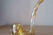 Glass smoking pipe