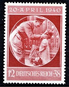Germany - 1940 Hitler's Birthday - Mint Never Hinged