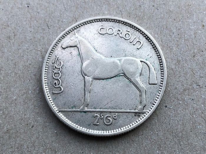 Irish Silver Half Crown