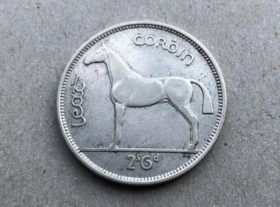 Irish Silver Half Crown