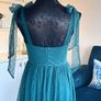 Brand New Beautiful Emerald Green Long Dress Size S UK 8 / EU 36 Image 9