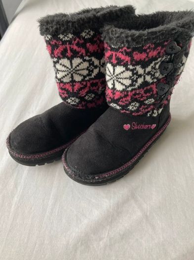 Skechers Fleece lined Ankle Boots