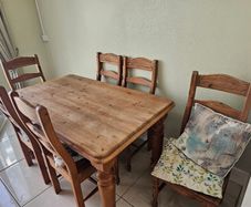 Solid Pine Table and Chairs