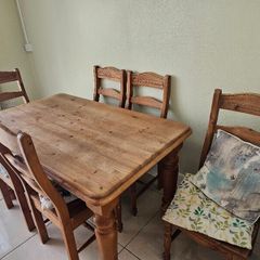 Solid Pine Table and Chairs