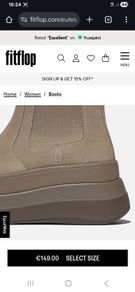 Fit Flops Beige Boots size 38/5