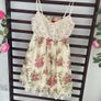 dress Bnwot cream floral mini dress size medium Christina V brand Image 5