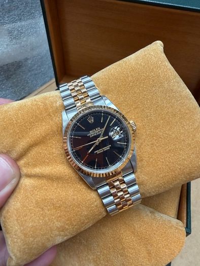 Rolex Datejust 12633 Black Dial 36mm Full Set Immaculate