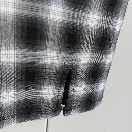 Hollister Black Gingham Mini Dress