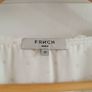 FRNCH Paris White Ruffle Blouse - Size M - Excellent Condition Image 2
