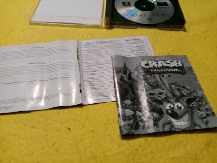 Crash Bandicoot PlayStation 1 Ps1 PlayStation 2 ps2 games Original