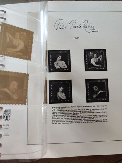 Paul Rubens 55 Pages Stamps Album World Collection
