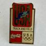 Coca Cola USA Track and Field Olympic pin Image 2