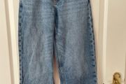 Girls Primark Wide Leg Jeans Age 9-10