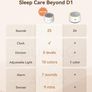 Dreamegg White Noise Machine - D1 Nova Sound Machine for Baby Adult, 25 Soothing Sounds, 9 Night Lights, Dimmable Display, Ideal Sleep Aid for Heavy Sleepers Bedroom Image 2